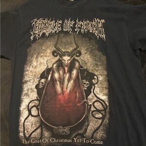 Cradle of filth Krampus Black Graphic T-Shirt